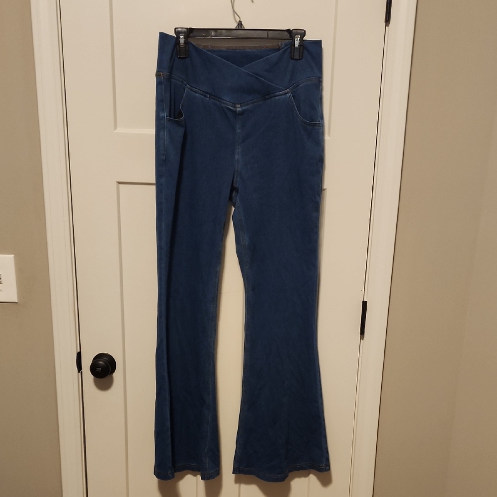 HALARA Denim Blue Pants